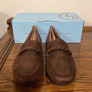 Drew Moc Toe Loafer in Brown